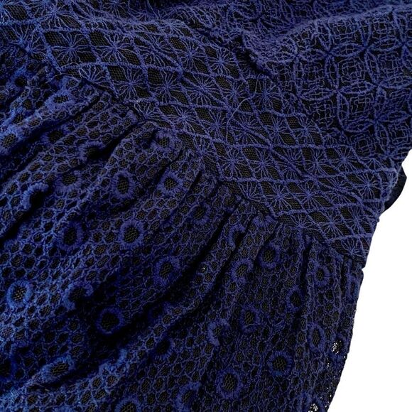 Label by Ritu Kumar Beaded Embroidered Sleeveless Fit Flare Dress Sz XS - Picture 7 of 16